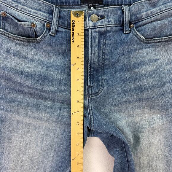 Lucky Brand Men's Easy Rider Boot Cut Light Wash Denim Jeans Size 34x32 - Picture 5 of 14